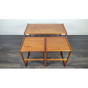 Mogens Kold Nest of Three Coffee Tables, 1960s