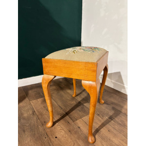 Beautiful Small Embroidered Stool
