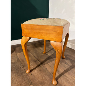 Beautiful Small Embroidered Stool