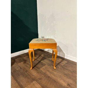 Beautiful Small Embroidered Stool