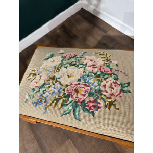 Beautiful Small Embroidered Stool