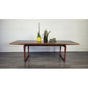 Danish Style Long John Coffee Table, 1960s