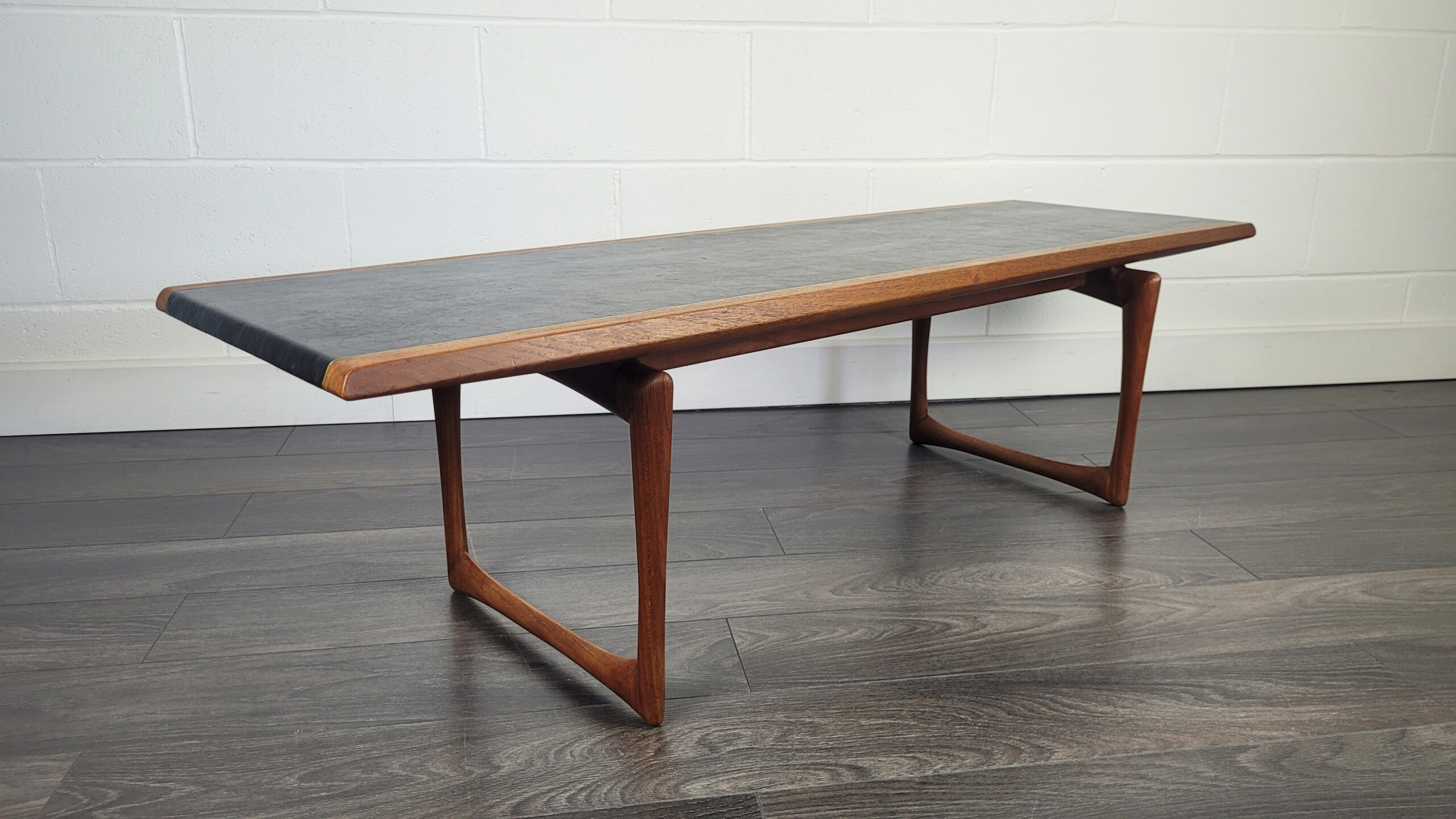 Danish Style Long John Coffee Table, 1960s