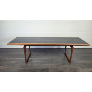 Danish Style Long John Coffee Table, 1960s