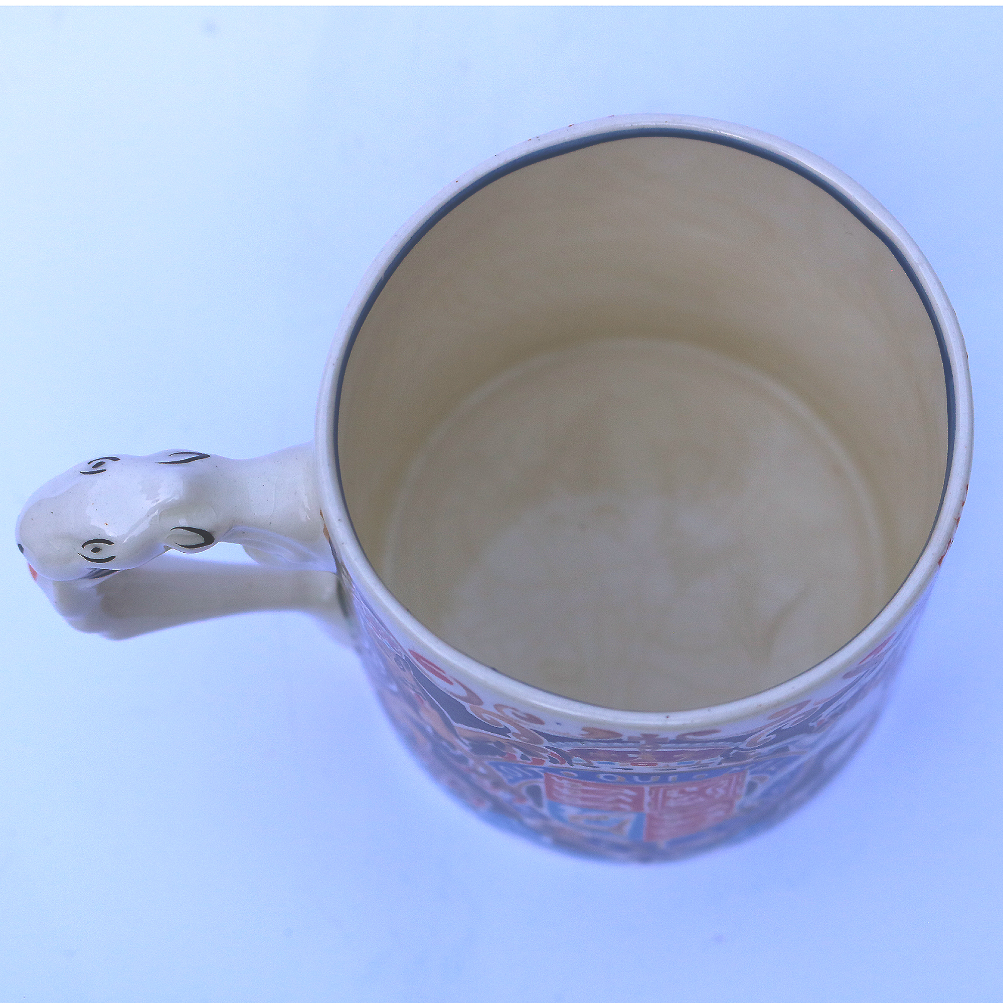 Myott pottery Dame Laura Knight King George Queen Elizabeth Coronation Mug 1937