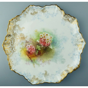 Exceptional antique Royal Doulton porcelain hand-painted Dessert Service C.1890