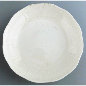 Antique porcelain Academic period dot Meissen Blanc de Chine Cup & Saucer C.1763