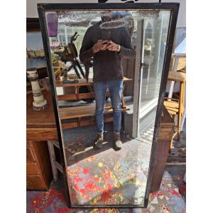 Early 20th Century Full Length Tailors/Outfitters Mirror. Vintage/Antique