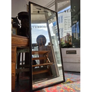 Early 20th Century Full Length Tailors/Outfitters Mirror. Vintage/Antique