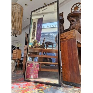 Early 20th Century Full Length Tailors/Outfitters Mirror. Vintage/Antique