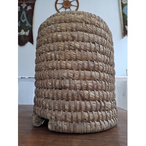 Early 20th Century Hand Woven Bee Skep/Basket. Antique/Decorative/Vintage