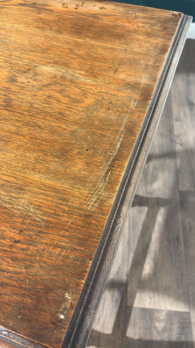 Early 20th Century  Oak Window Table