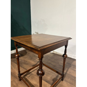 Early 20th Century  Oak Window Table