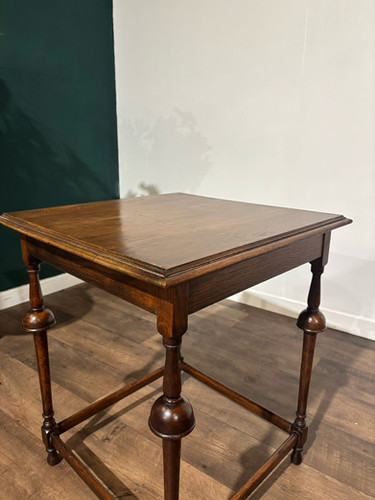 Early 20th Century  Oak Window Table