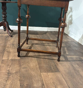 Early 20th Century  Oak Window Table