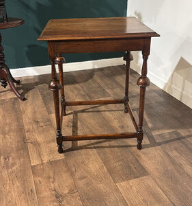 Early 20th Century  Oak Window Table