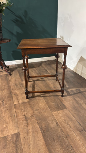 Early 20th Century  Oak Window Table