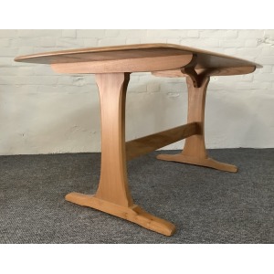 Ercol Aldeburgh Refectory Dining Table In Light Elm.