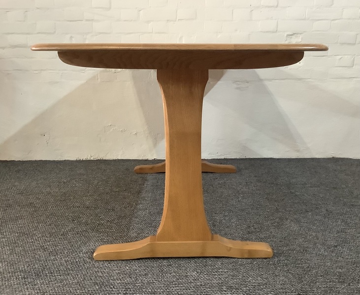 Ercol Aldeburgh Refectory Dining Table In Light Elm.