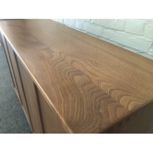 Ercol Windsor 468 Serving On Castors. Produced From Solid English Elm.