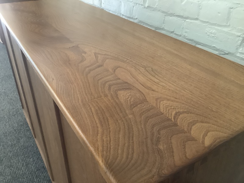 Ercol Windsor 468 Serving On Castors. Produced From Solid English Elm.