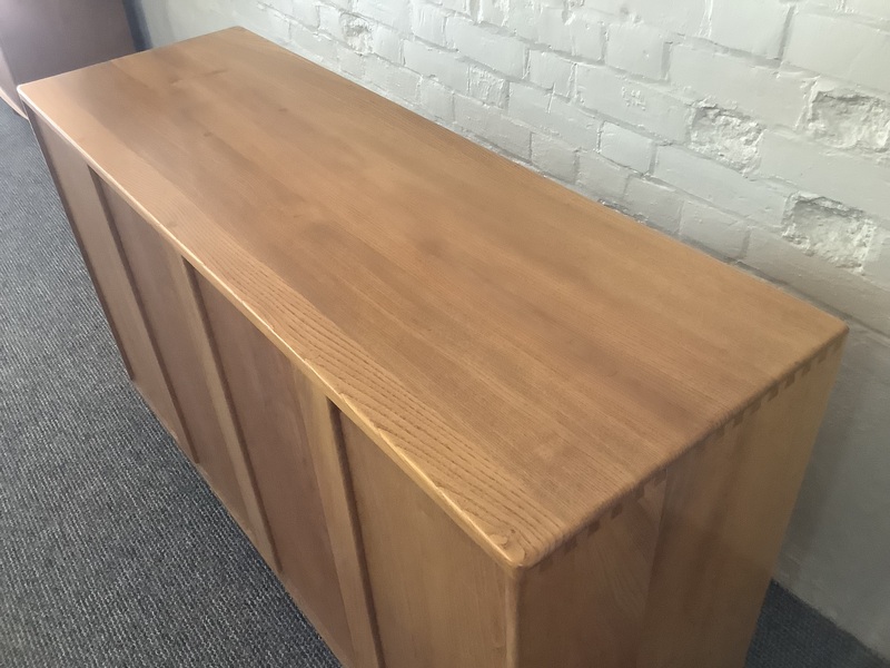 Ercol Windsor 468 Sideboard In Light Elm Finish.