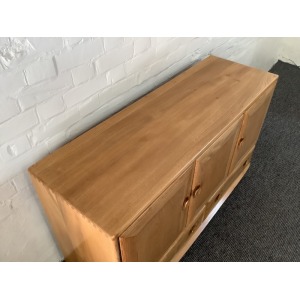 Ercol Windsor 468 Sideboard In Light Elm Finish.