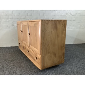 Ercol Windsor 468 Sideboard In Light Elm Finish.