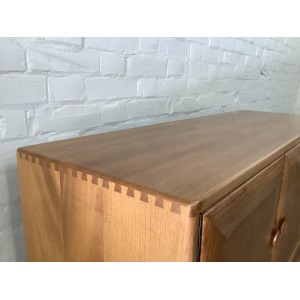 Ercol Windsor 468 Sideboard In Light Elm Finish.