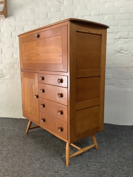 Ercol Windsor Serving Cabinet In Original Condition. Produced 1955/56