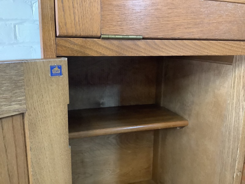 Ercol Windsor Serving Cabinet In Original Condition. Produced 1955/56