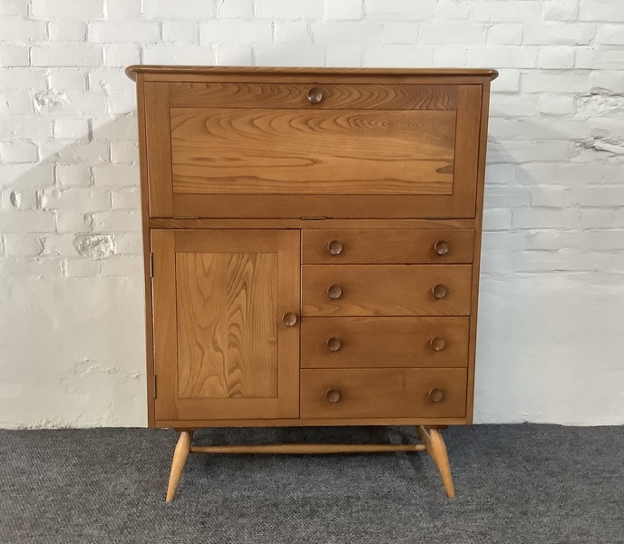 Ercol Windsor Serving Cabinet In Original Condition. Produced 1955/56