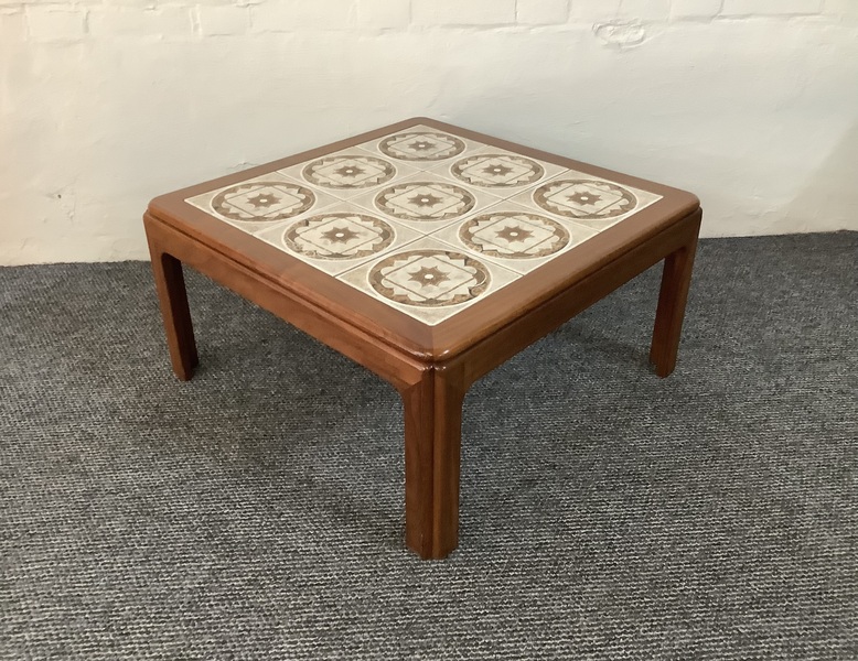 G Plan Tiled Mid Century Teak Coffee Table.