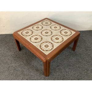 G Plan Tiled Mid Century Teak Coffee Table.