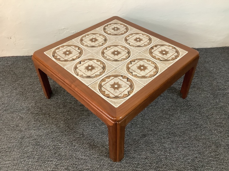 G Plan Tiled Mid Century Teak Coffee Table.