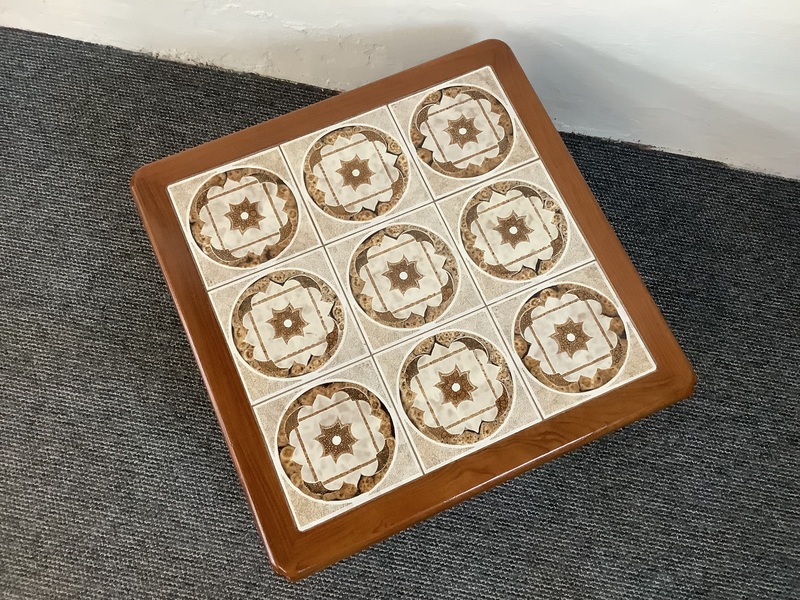 G Plan Tiled Mid Century Teak Coffee Table.