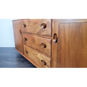 Ercol Low Sideboard, 1970s