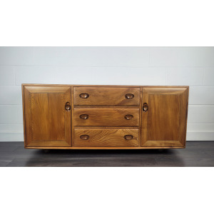 Ercol Low Sideboard, 1970s