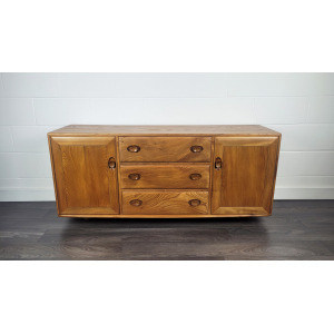 Ercol Low Sideboard, 1970s