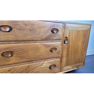 Ercol Low Sideboard, 1970s