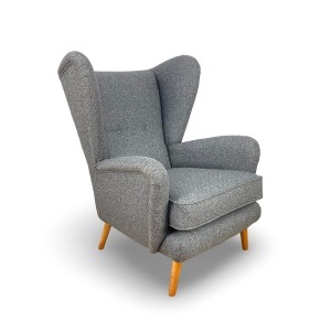 Howard Keith Fanfare Wingback Chair.