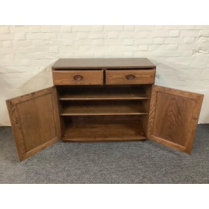 Ercol Windsor High Sideboard In Golden Dawn Finish.