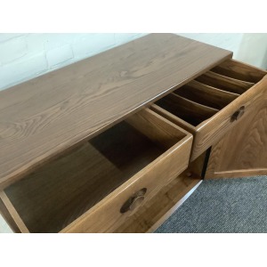 Ercol Windsor High Sideboard In Golden Dawn Finish.