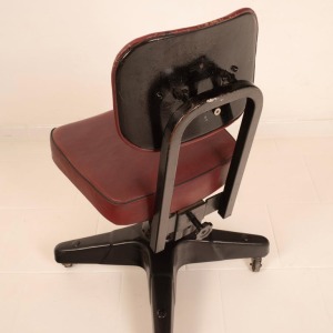 Industrial Stool by Chromcraft Corporation Stool USA 1944