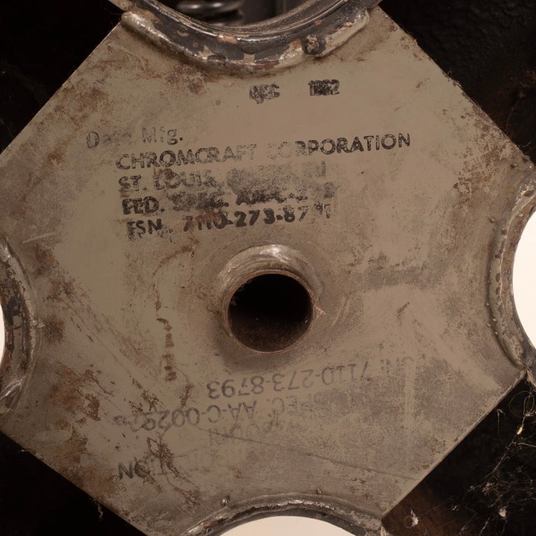 Industrial Stool by Chromcraft Corporation Stool USA 1944