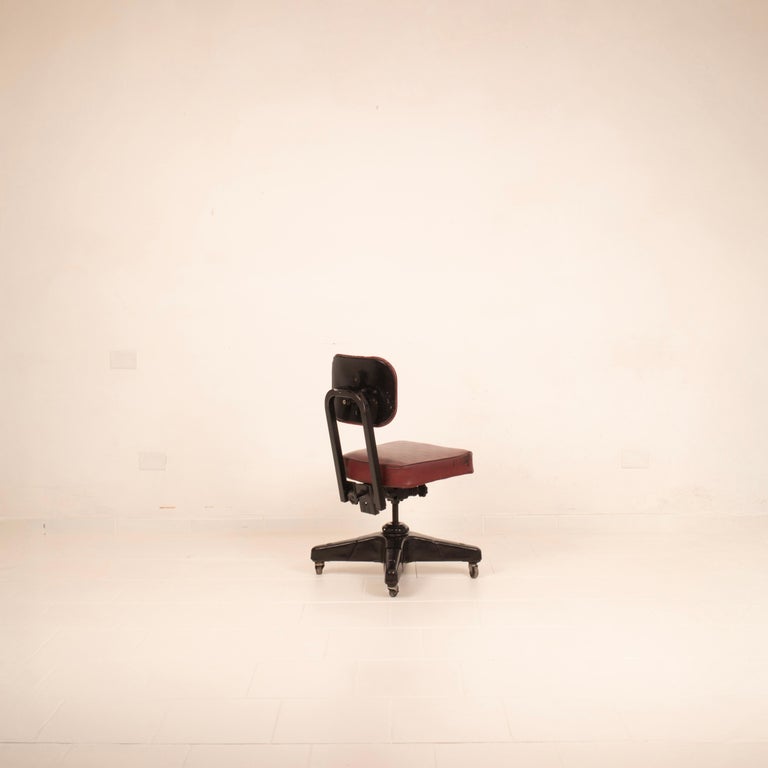 Industrial Stool by Chromcraft Corporation Stool USA 1944
