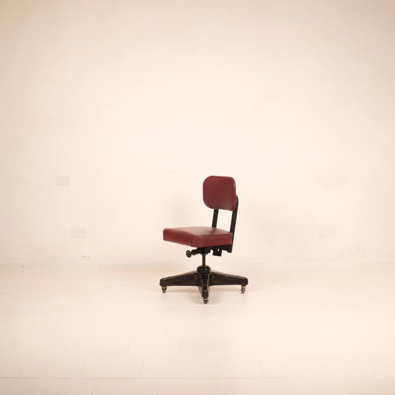 Industrial Stool by Chromcraft Corporation Stool USA 1944