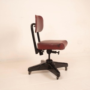 Industrial Stool by Chromcraft Corporation Stool USA 1944