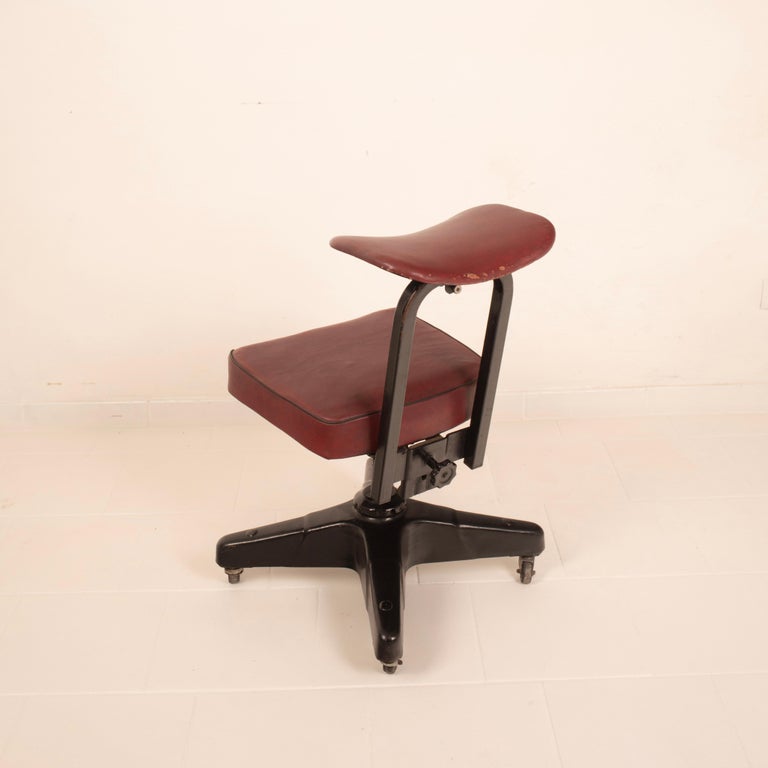 Industrial Stool by Chromcraft Corporation Stool USA 1944