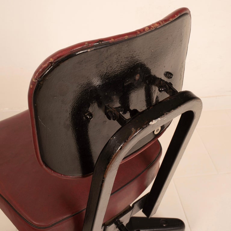 Industrial Stool by Chromcraft Corporation Stool USA 1944